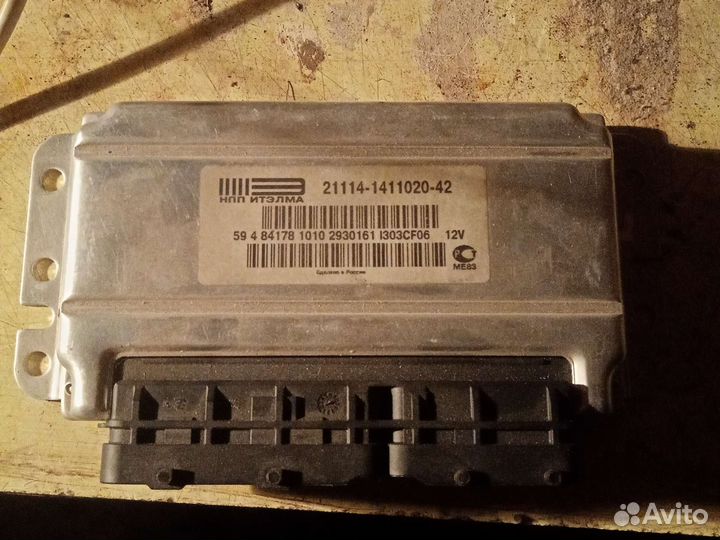 Эбу мозги на ваз kalina 1