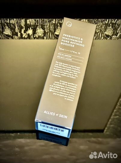 Allies of skin probiotics niacinamide pore booster