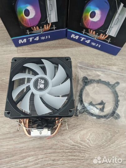 Кулер снеговик 4 трубки