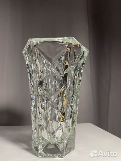 Хрустальная ваза СССР 17,5см