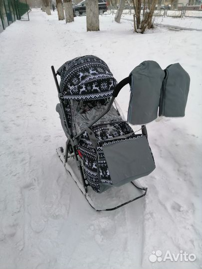 Санки коляска