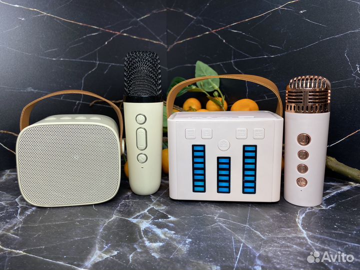 Караоке микрофон с колонкой