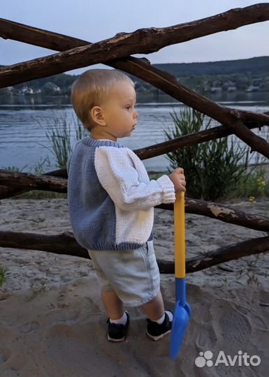 Кардиган детский, ручная работа