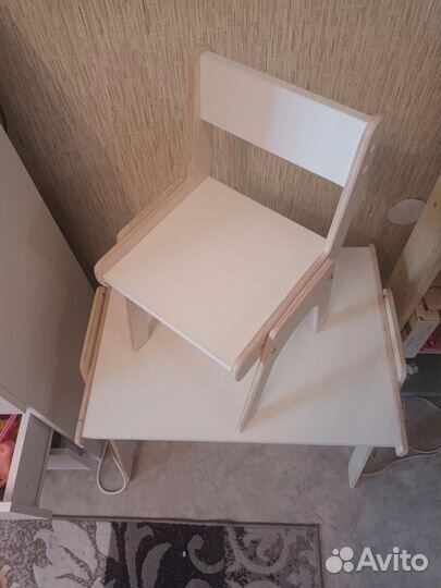 Детский стол и стул растущая парта