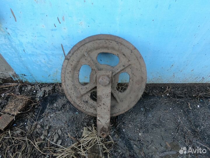 Лебёдочное колесо б.у., с креплением