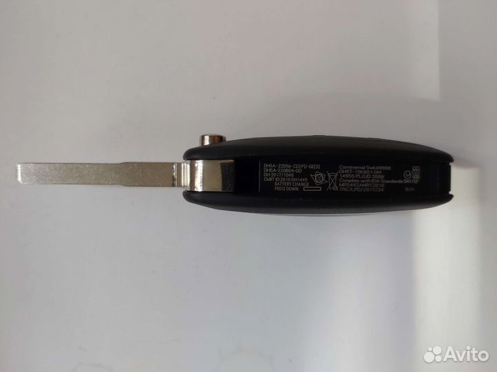 Корпус для ключа зажигания Ford focus 3