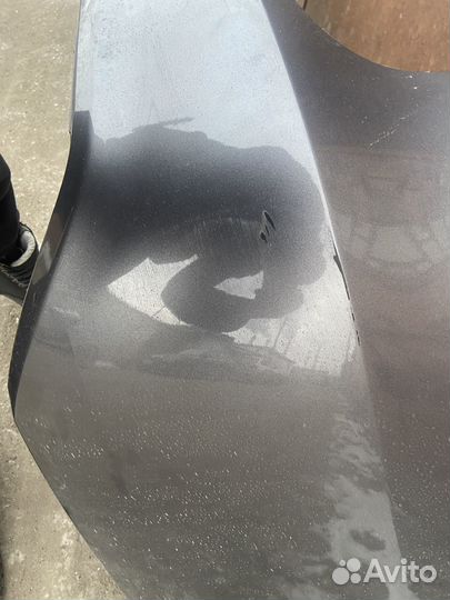 Оригинальный задний бампер на Kia rio 3