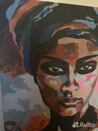 Картина девушка