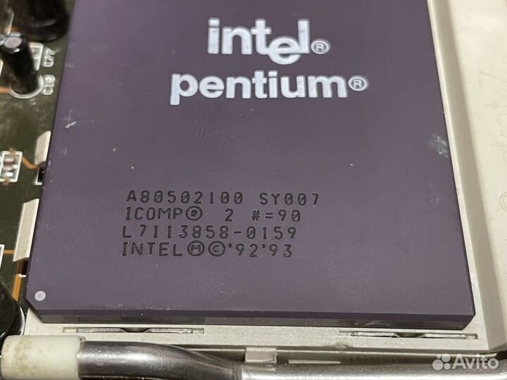 Материнская плата socket 7 + Pentium 100MHz