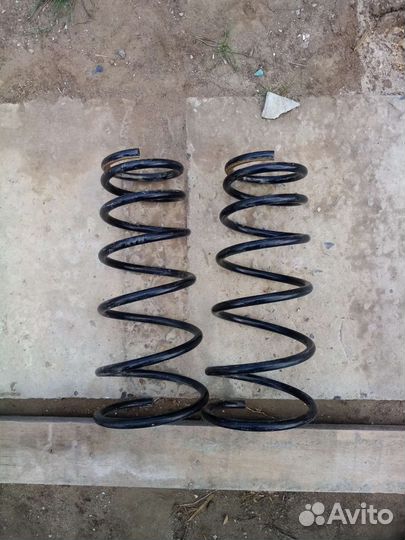 Пружины задние тойота королла
