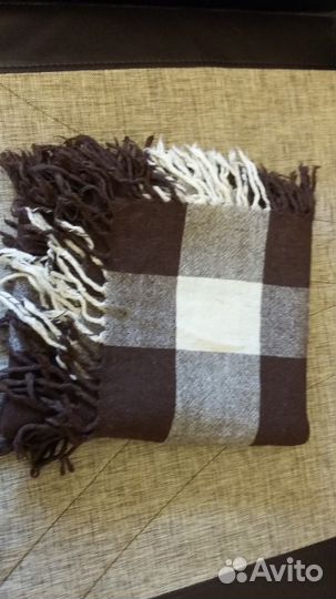 Платок шаль тонкая чистая шерсть. Винтаж. Раритет