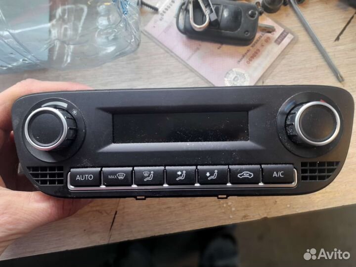 Блок управления климат контролем polo 5