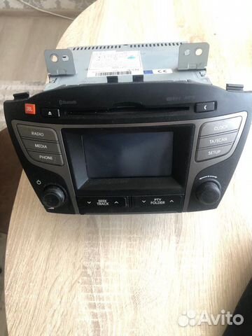 Штатная магнитола на hyundai ix35