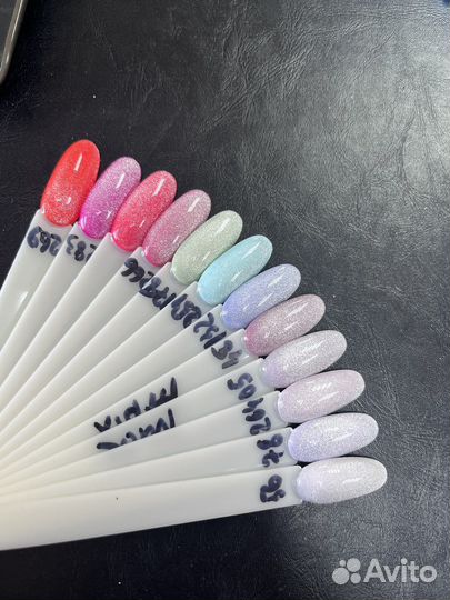 Гель лак хрустальная кошка