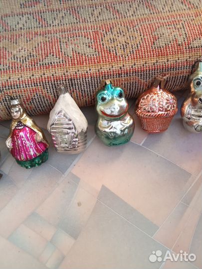 Ёлочные игрушки СССР