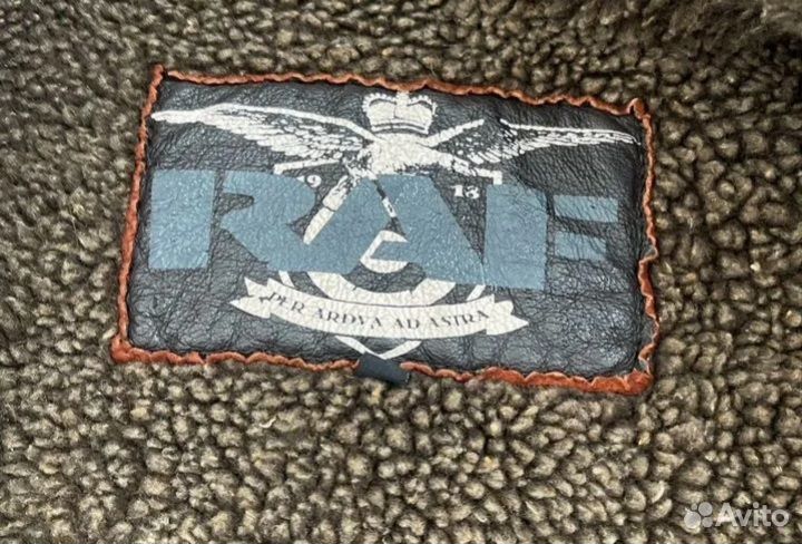 Кожаная куртка пилот бомбер-сша ввс RAF