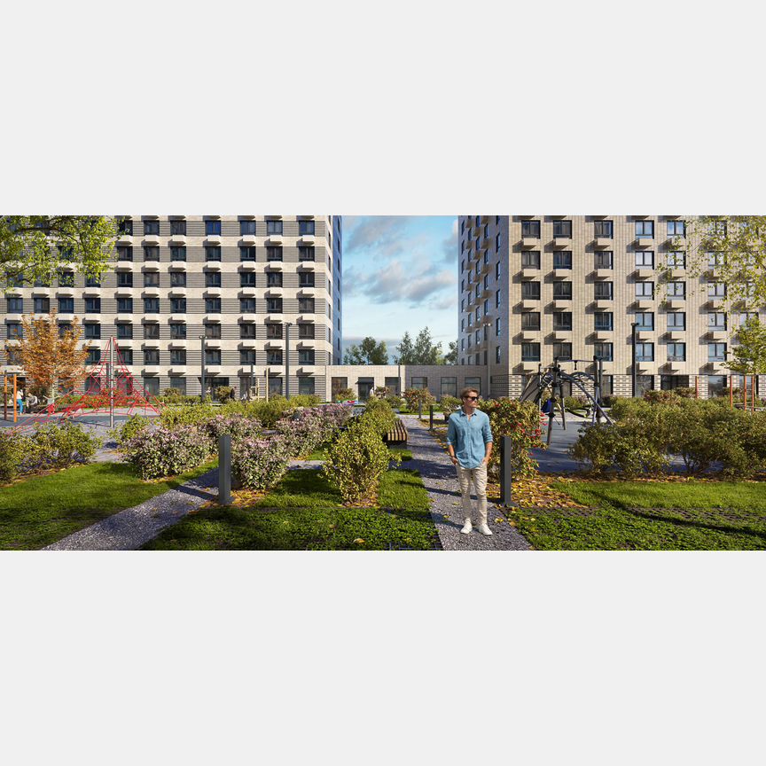 2-к. квартира, 54,6 м², 4/12 эт.