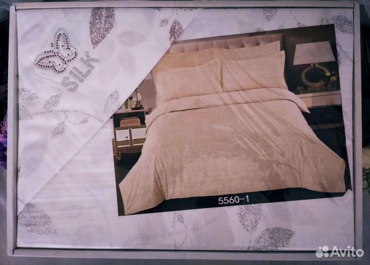 Постельное белье Италия Евро размер хлопок