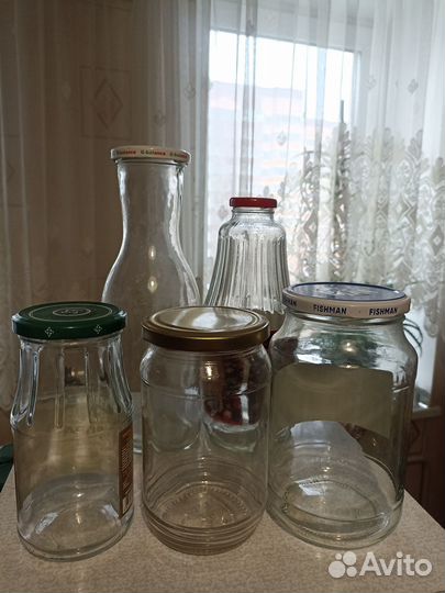 Банки стеклянные