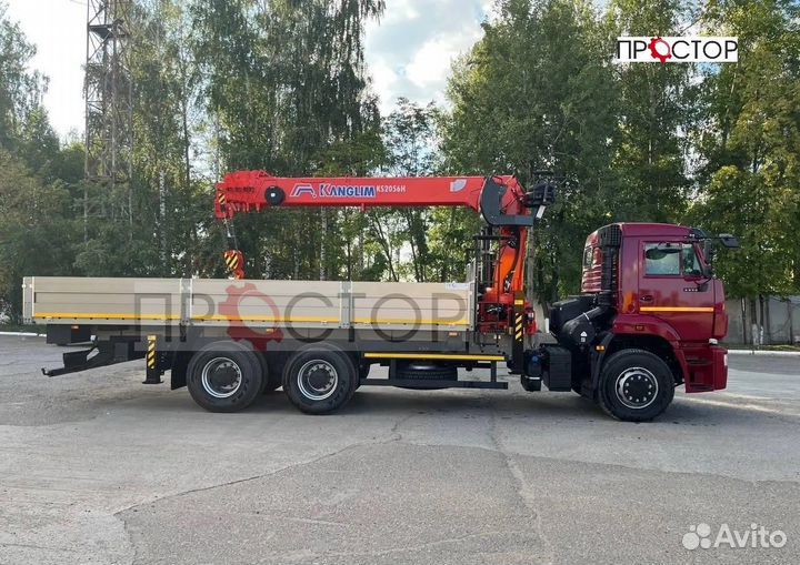 КАМАЗ 6520 с КМУ, 2024