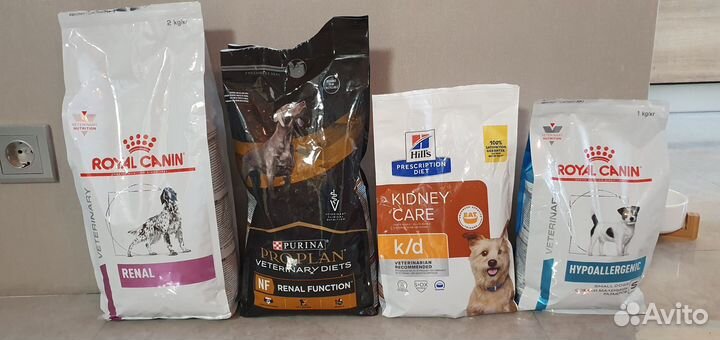 Корм для собак royal canin, proPlan, Hill's