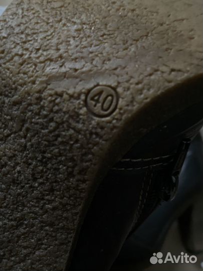 Сапоги женские зимние натуральная кожа 40