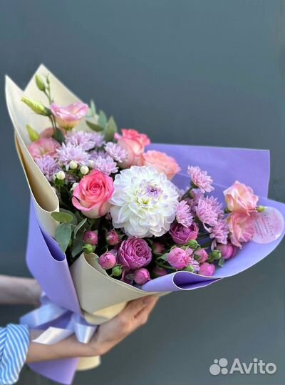 Цветы. Букет учителю на 1 сентября