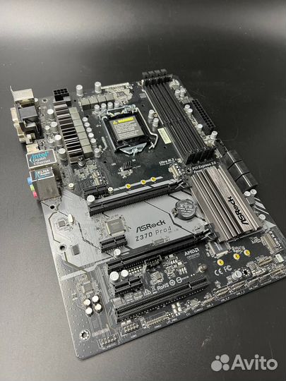 Материнская плата Asrock z370 pro4