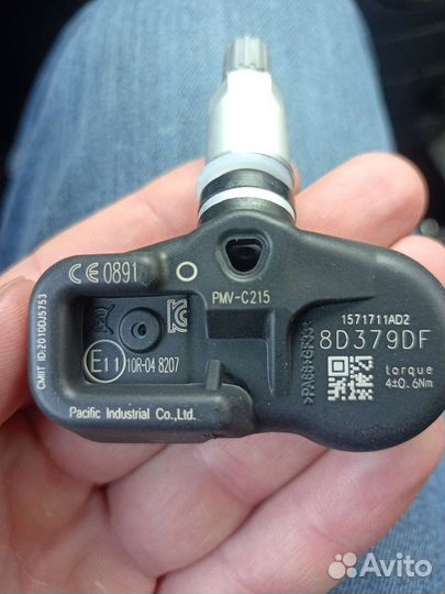 Датчики давления в шинах toyota camry v70 с215