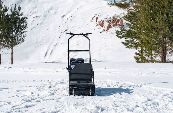 Мотобуксировщик Бурлак-М2 LRK