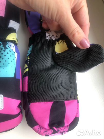 Новые зимние краги для девочки playtoday 6-8 лет