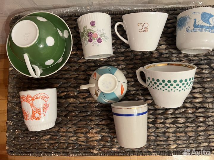 Винтажная посуда СССР и не только