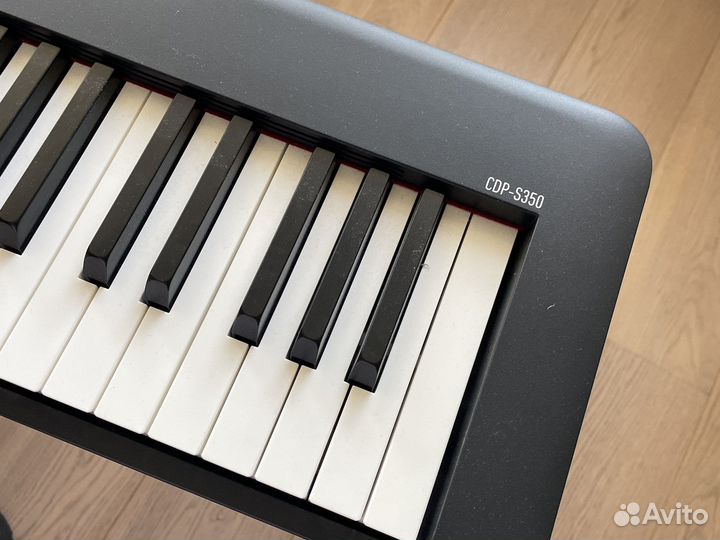 Цифровое пианино casio CDP-S350 черный