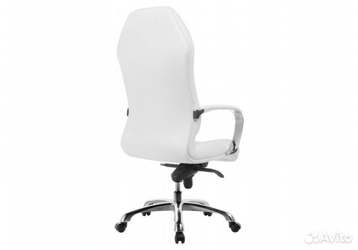 Компьютерное кресло Damian white - satin chrome