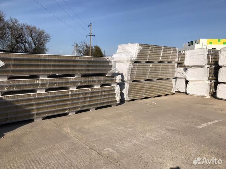 Сэндвич-панели для круглогодичного монтажа