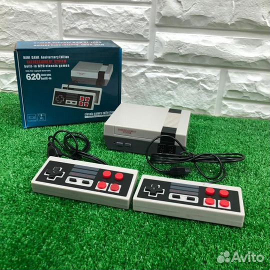 Игровая приставка 620 игр. Денди. Сега