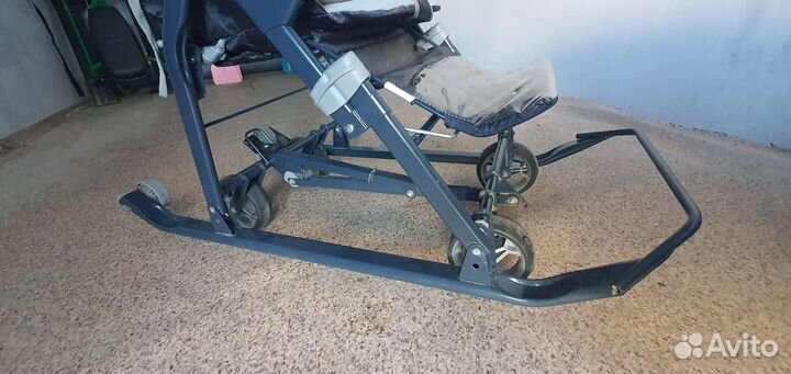 Санки коляска ника