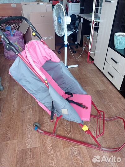 Санки коляска ника