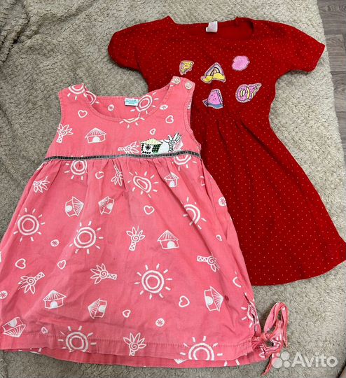 Детская одежда для девочек 92 98 пакетом