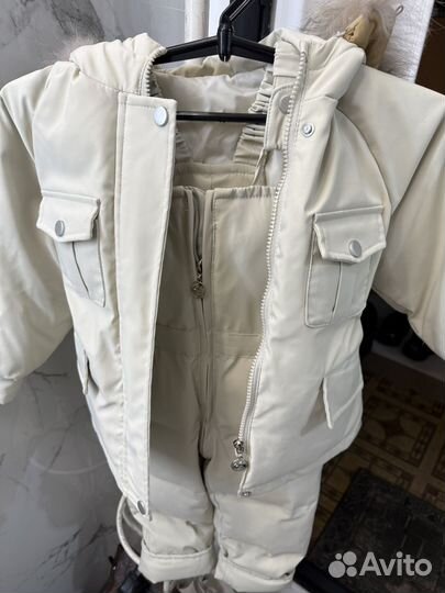 Детский комбинезон белый красивый новый