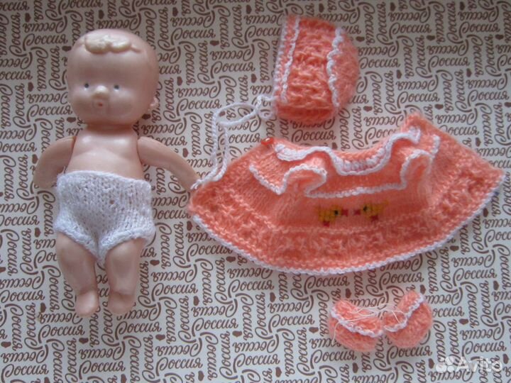 Одежда для пупсика СССР Шурик-Алёнка