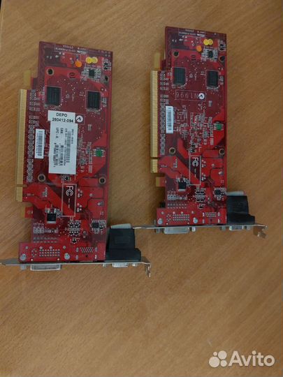 Видеокарты Geforce GT210 512MB 2шт