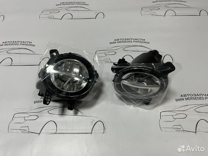 LED противотуманки BMW F30 рестайлинг птф бмв Ф30