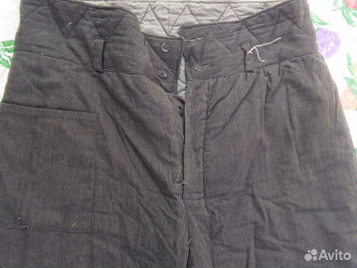 Брюки ватные СССР