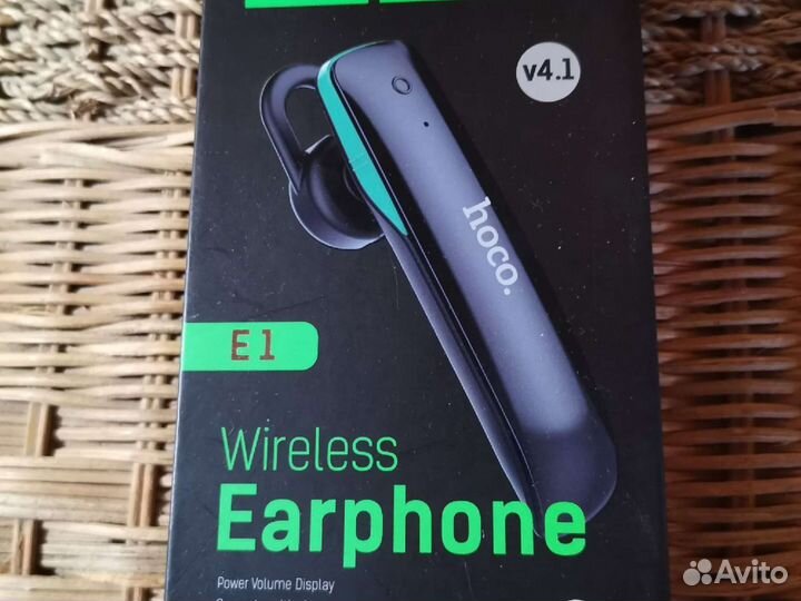 Bluetooth гарнитура Wireless Earphone hoco E1