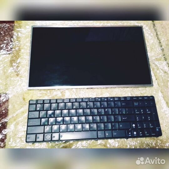 Ноутбук в разборе, детали на ноутбук asus k50ij