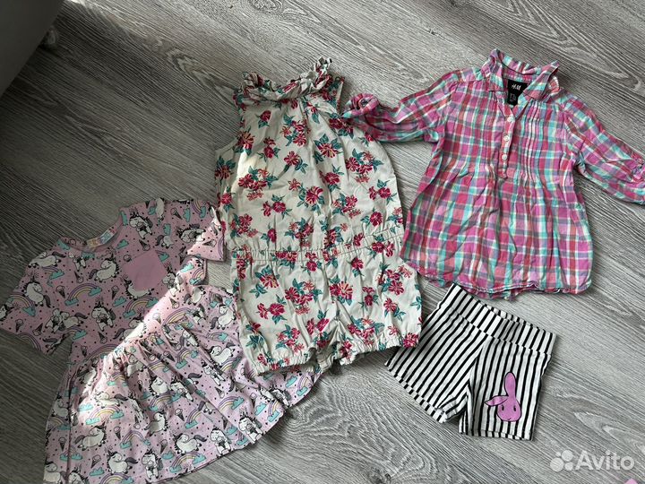 Вещи пакетом 86 92 на девочку