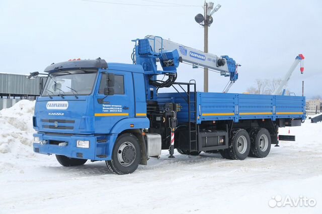 КамАЗ 65115 с КМУ, 2022