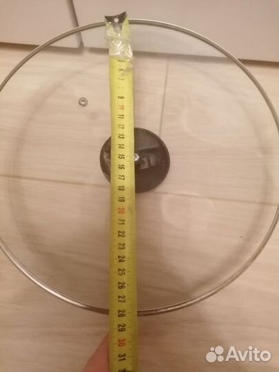 Стеклянная крышка для сковороды 26см