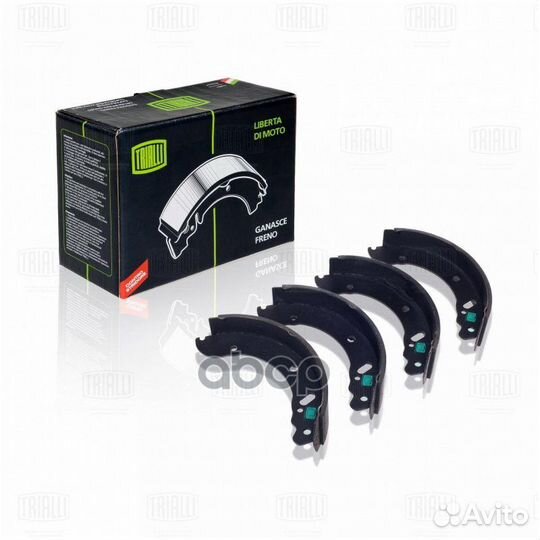 Колодки торм. для а/м газ 3302 барабан. (GF 238)